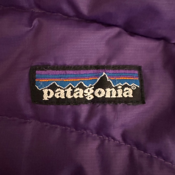 FLAWLESS PATAGONIA DOWN SWEATER VEST STY84627 PURPLE WOMENS XS - Picture 4 of 5